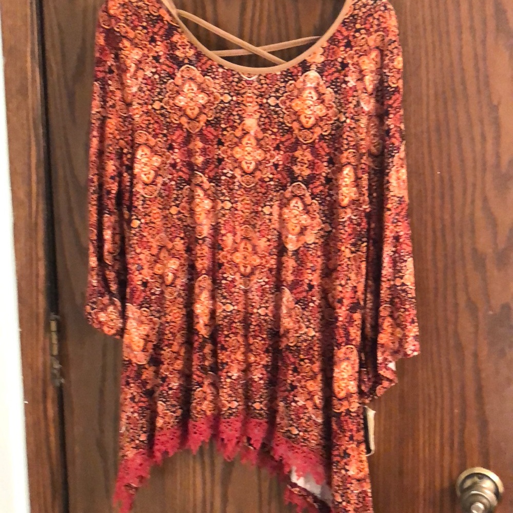 Long colorful tunic